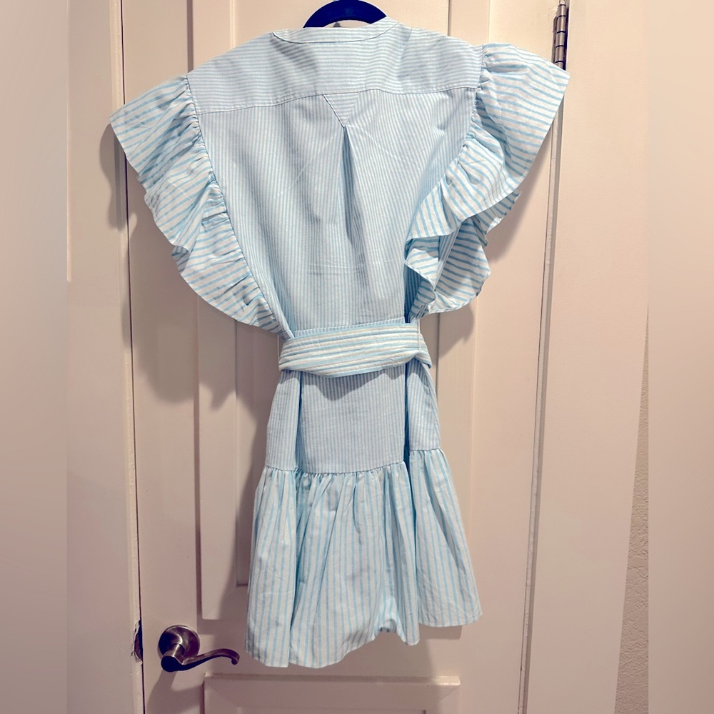 Saylor shirt dress with tie - Picture 6 of 6
